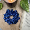 Královsky modrá saténová scrunchie do vlasů | Emies