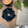 Petrolejová saténová scrunchie do vlasů | Emies