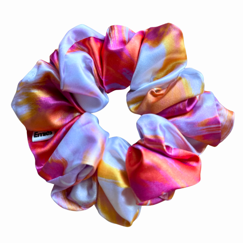 Luna scrunchie s autorským tiskem | Emies
