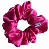 Malinová saténová scrunchie do vlasů | Emies