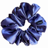 Švestková saténová scrunchie do vlasů | Emies