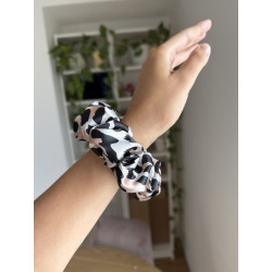 Leopardí scrunchie s autorským tiskem | Emies